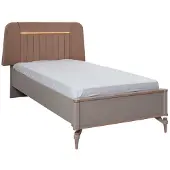 AEA Jugenbett Kindermöbel Kinderbett Komplette Beige Holz Set 5tlg Modern