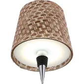 Globo 58438BAS RIDS Tischleuchte Bambus naturfarben, LED