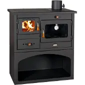 Prity Küchenofen Holzherd 1P34 Rauchrohr rechts – 10kW + BIMSCHV II