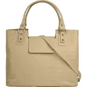 Cluty Henkeltasche echt Leder, Made in Italy