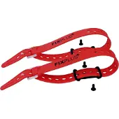 Nubuk Bikes FixPlus Gear Tightener Set 46 cm Rot - vielseitiges Befestigungssystem für Au...