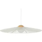 Zuiver Hängelampe Belle S Beige | Design-Leuchte mit Seil-Schirm