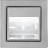Brumberg Leuchten LED-Wand-EB-Leuchte alu Power-LED ws, 1W 00P3729W