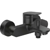 Duravit Wave eengreeps Badmengkraan opbouw Zwart Mat