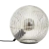 Brilliant Belado Tischleuchte 27,5cm schwarz/rauchglas