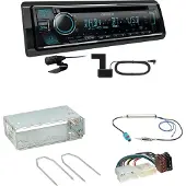 Kenwood KDC-BT760DAB Bluetooth Digitalradio Einbauset für Mercedes Citan W415