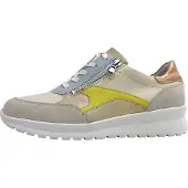 Waldlaufer K-Sunny Damenschuhe Schnürschuhe Sportive Mehrfarbig Freizeit, Schuhgröße:EUR 38 | UK 5