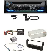 JVC KD-DB922BT Bluetooth Digitalradio USB CD Einbauset für Audi A1 8X