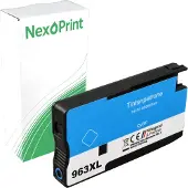 NexoPrint Druckerpatrone kompatibel zu HP 3JA27AE 963XL cyan OfficeJet Pro 9018 9016 9015 e 9015 9014 e