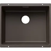 BLANCO SUBLINE 500-U für Farbige Komponenten Einbauspüle SILGRANIT cafe ab 60 cm ohne Ablauffernbedienung - inkl.