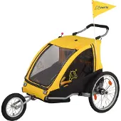 Blue Bird Kinderanhänger Vantly Sport inkl. Joggergabel 81 61000600
