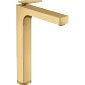 Hansgrohe Einhebel-Waschtischmischer AXOR CITTERIO 280 m AG Hebelgriff brushed gold optic Hebelgriff brushed gold optic