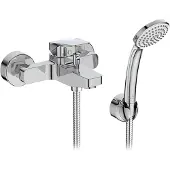 Ideal standard Badearmatur Ceraplan Aufputz, Ausladung 115-120mm BD258AA Chrom