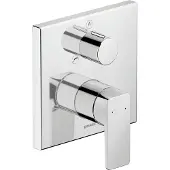 Duravit Fertigmontageset Manhattan UP-Wannen-Einhebelmischer, Umstellventil, chrom