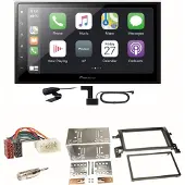 Pioneer SPH-DA250DAB Bluetooth Digitalradio Einbauset für Suzuki Grand Vitara JT