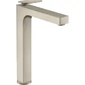Hansgrohe Einhebel-Waschtischmischer AXOR CITTERIO 280 m AG Hebelgriff brushed nickel Hebelgriff brushed nickel