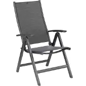 Kettler Gartensessel Multipositionssessel SIMPLY Anthrazit Matt