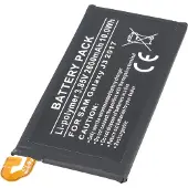 AccuCell Akku passend für Samsung Galaxy J3 2017, Li-Polymer, 3,85V, 2600mAh, 10,0Wh, built-in, ohne Werkzeug