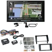 Pioneer AVIC-Z830DAB Navigation Bluetooth USB Einbauset für Mercedes SLK R171