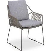 SANSIBAR Living Gartenstuhl SANSIBAR STOCKHOLM BHT 62x83x64 cm braun Stapelstuhl
