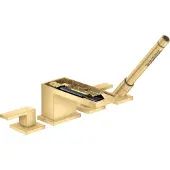 Hansgrohe Fertigset Axor MyEdition 4-L-BW-Rand-Arm., o. Pl., brush. gol opt