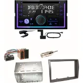 JVC KW-DB95BT Bluetooth Digitalradio Einbauset für Fiat Ducato Boxer Jumper