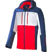 Black Crevice Herren Skijacke blau/rot/weiß XXXL