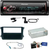 Pioneer MVH-S520DAB FLAC Digitalradio Einbauset für Seat Leon Alhambra Altea XL