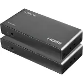 Logilink HDMI extender set over LAN, KVM, 50m, 2xUSB,1080p/60Hz,HDCP,IR,loop out