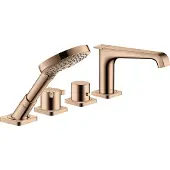 Hansgrohe Fertigset Axor Citterio E 4-L-Fliese-Ar, m Thermostat, pol. r gol
