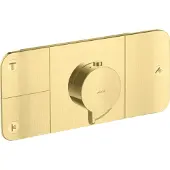 Hansgrohe Fertigmontageset Axor One UP-Thermostat., 3 Verbr., brushed brass