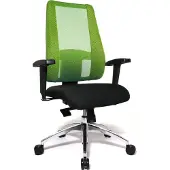 Topstar Bürodrehstuhl "Lady Sitness Deluxe" schwarz/grün