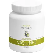 Santurel VascuNET + Omega 3 mit Grünem Tee – Herz und Blutgefäßen - 300 vegane Kapseln