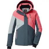 Killtec KSW 209 Girls Ski Jacket dunkel denim/koralle pink/hell rauchblau (00506) 164