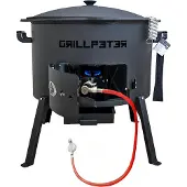 Grillpeter Utschak Nurlan Ø50 Set Kazan 22L mit Gasbrenner und Zubehör