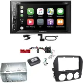 Pioneer AVH-Z3200DAB Carplay Bluetooth Digitalradio Einbauset für Mazda MX-5 NC