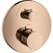 Hansgrohe Thermostat AXOR STARCK UP mit Abstellventil polished red gold polished red gold
