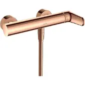 Hansgrohe Brause-Einhebelmischer Axor Citterio M AP, 1 Verbraucher, polished red gold