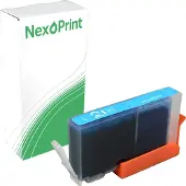 NexoPrint Druckerpatrone kompatibel zu HP CB323EE 364XL cyan PhotoSmart 5510 e-All-in-One OfficeJet 7515 4622 4620 4610