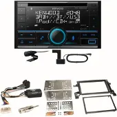 Kenwood DPX-7300DAB Bluetooth Digitalradio Einbauset für Suzuki Grand Vitara JT