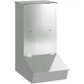 vidaXL Schweinfutterspender Silber 55 x 38 x 76 cm 20 kg
