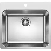 BLANCO Spüle SUPRA 500-IF/A 54 x 50 cm edelstahl 526354