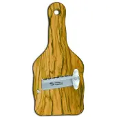 Sanelli Ambrogio Trüffelschneider aus Olivenholz - gewellte Klinge