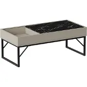 Vicco Couchtisch Lunero Creme 105 x 50 cm, Model 55196