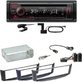 Kenwood KDC-BT450DAB Bluetooth Digitalradio CD Einbauset Smart ForTwo 450