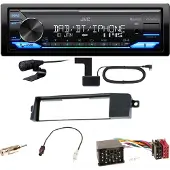 JVC KD-X482DBT Bluetooth Digitalradio USB Einbauset für BMW 3er E46