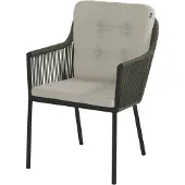 Hartman Cairo Rope Dining Stuhl Aluminium/Rope