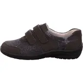 Waldlaufer Komfort Slipper Damen 31363236313033 Grau 43 EU