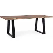 Natur24 Tisch Artur 200 x 77 x 95 cm Akazie