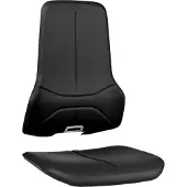 BIMOS Wechselpolster Neon Kunstleder schwarz für Sitz und Rückenlehne - 9588-MG01